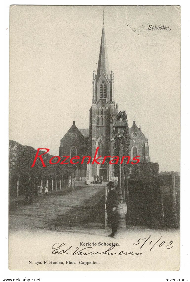 Kerk Te Schooten Schoten Sint-Cordulakerk  Hoelen Cappellen 1902 - Schoten