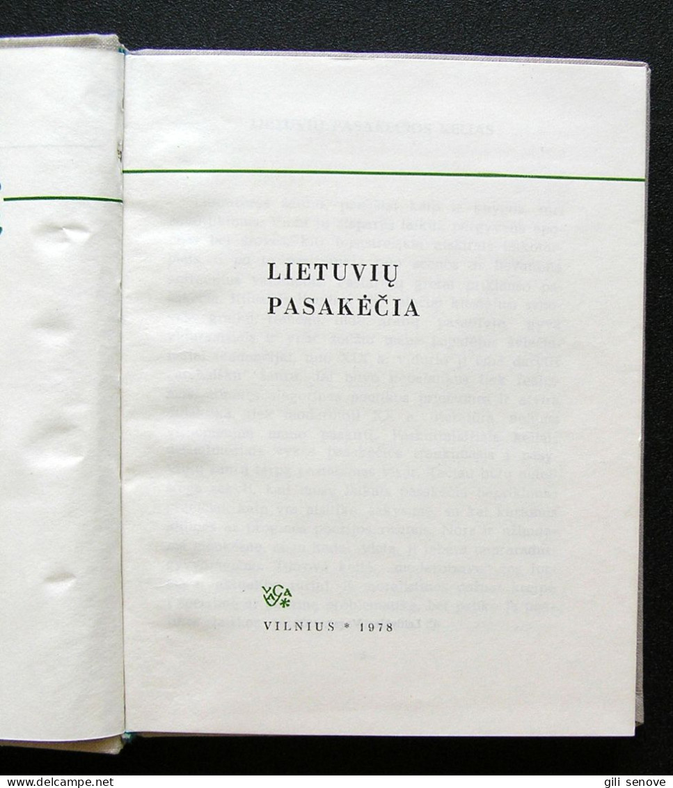 Lithuanian Book / Lietuvių Pasakėčia 1978 - Romane