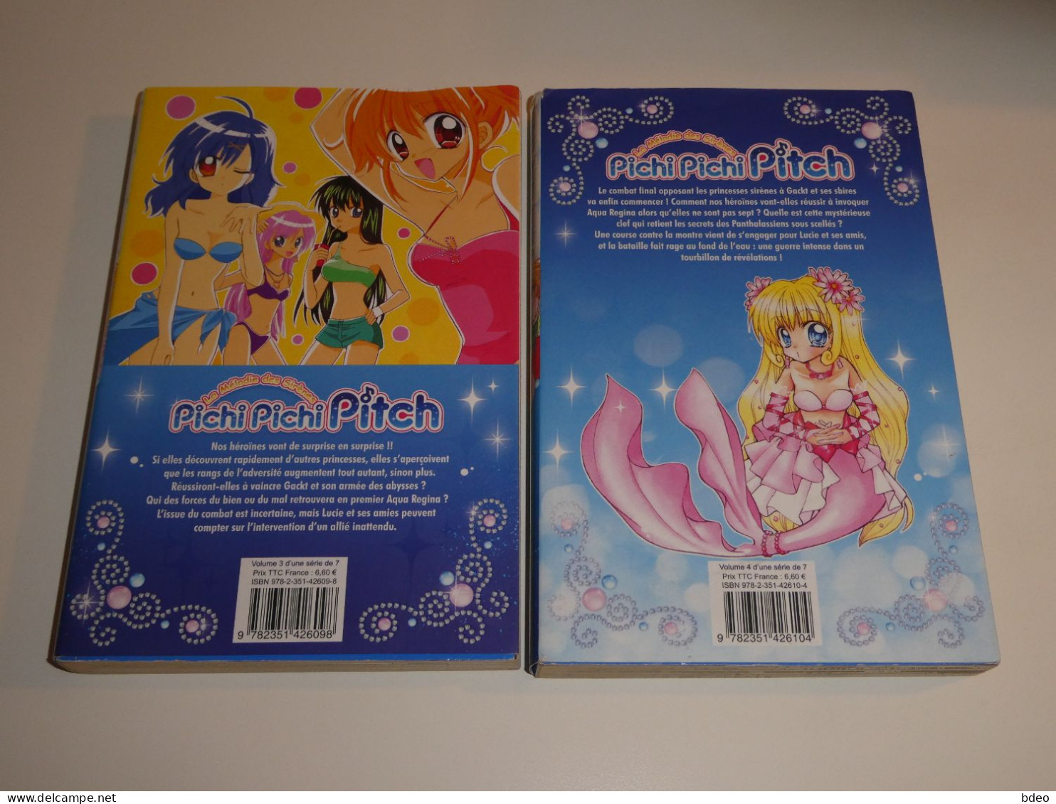 LOT MERMAID MELODY / PICHI PICHI PITCH TOMES 3/4 / BE - Mangas Versione Francese