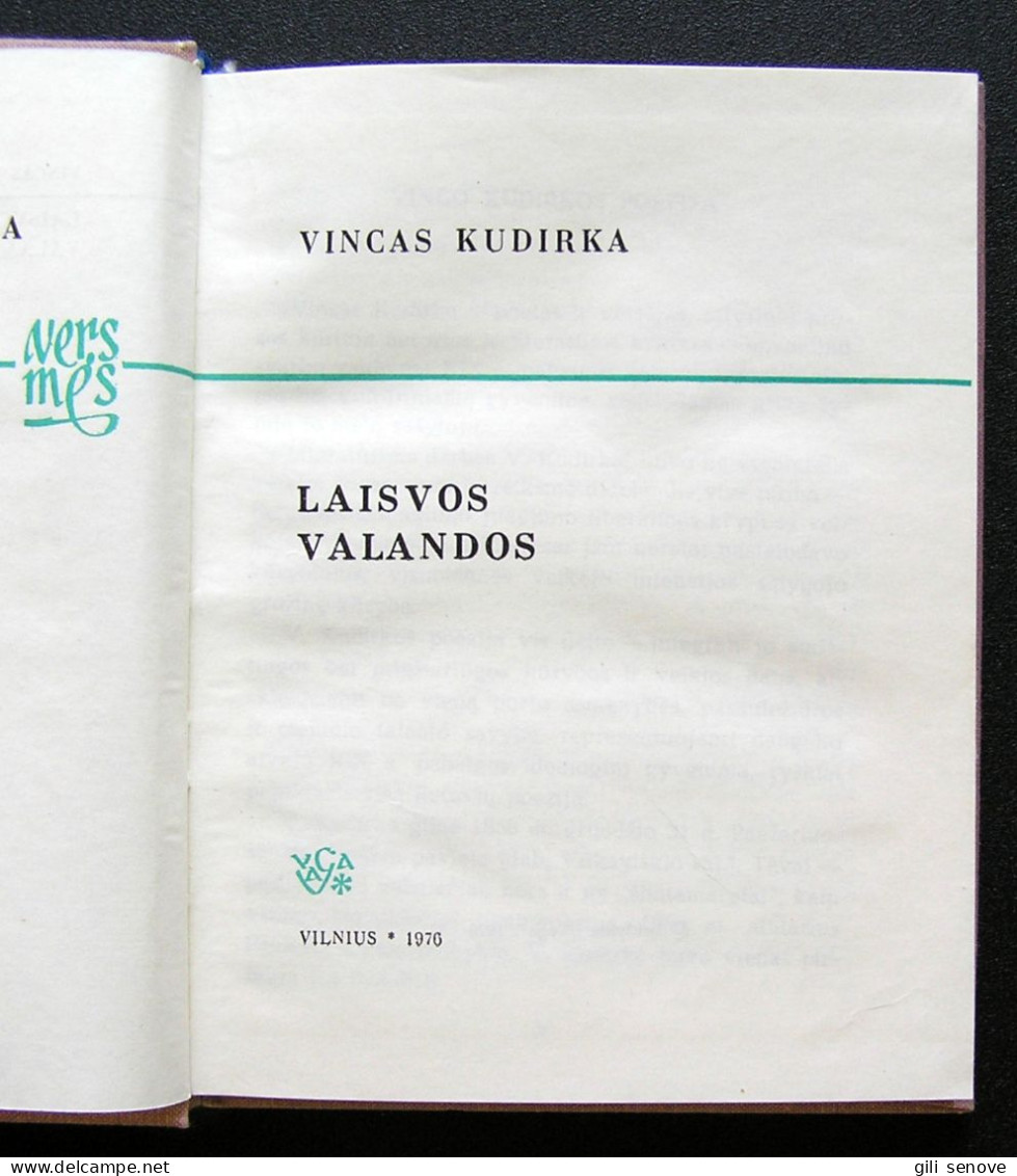 Lithuanian Book / Laisvos Valandos 1976 - Romans