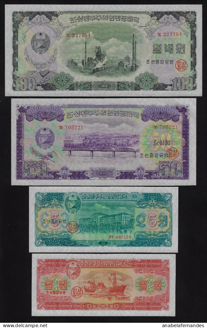 NORTH KOREA  1959 RARE SCARCE FULL SET  GEM UNC - Corée Du Nord