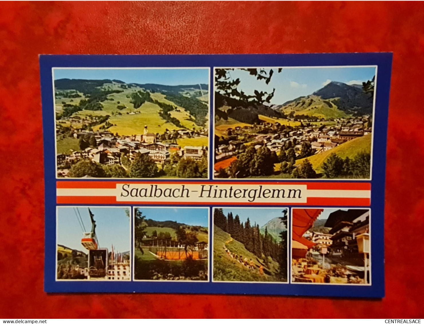 CARTE SAALBACH HINTERGLEMM SALZBURGER LAND - Saalbach