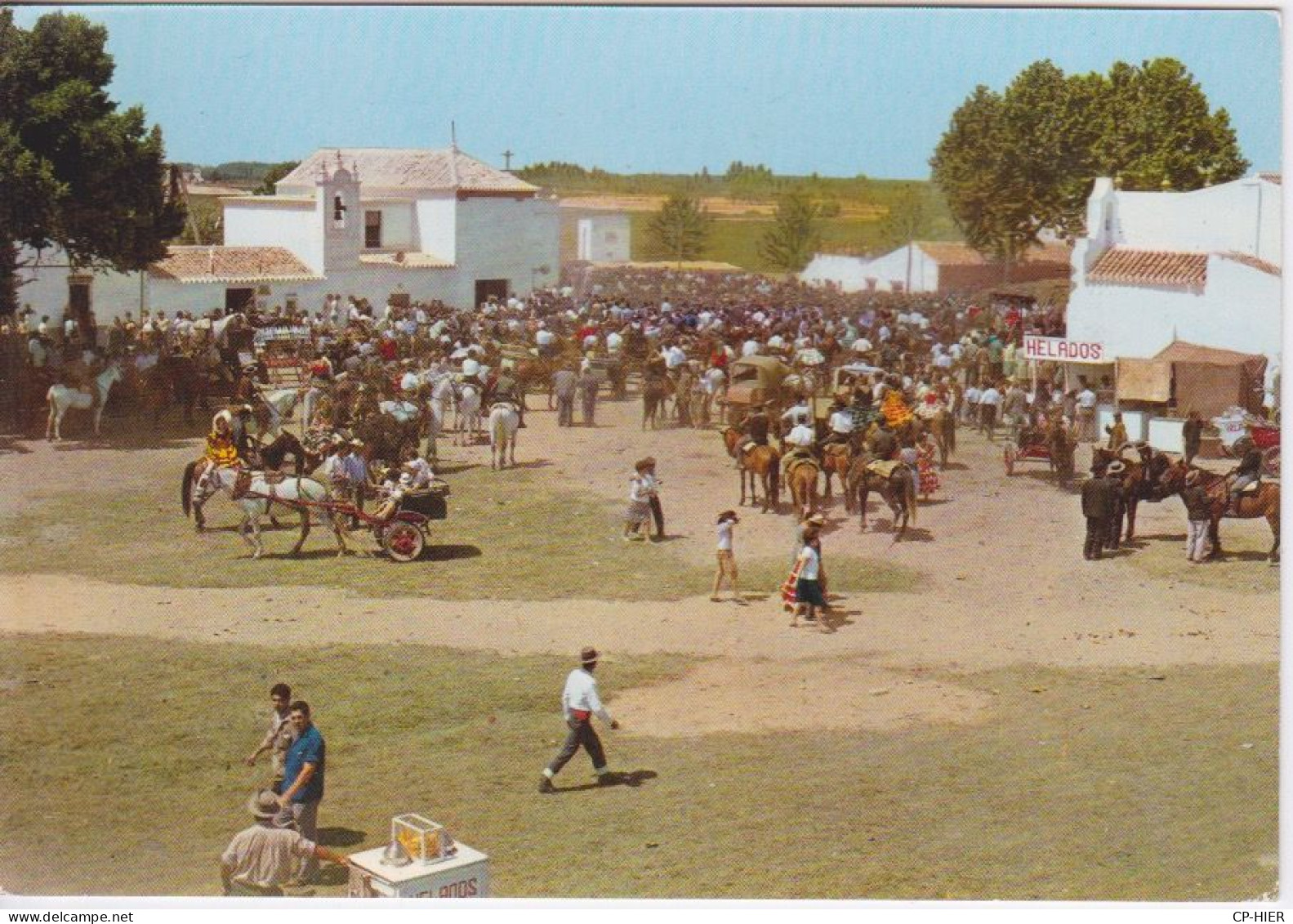 ESPAGNE - ESPANA - SEVILLA - SEVILLE - PELERINAGE DU ROSEE - ROMERIA DEL ROCIO - Sevilla