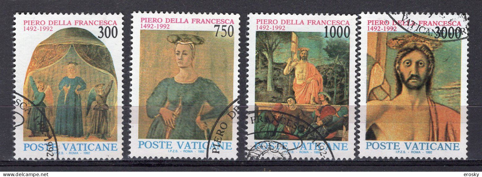 Z2050 - VATICANO SASSONE N°932/35 - VATICAN Yv N°926/29 - Oblitérés