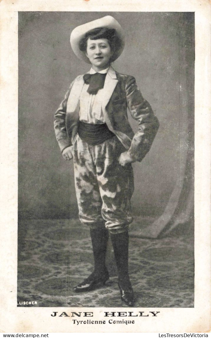 SPECTACLE - Hane Helly - Tyrolienne Comique - Carte Postale Ancienne - Other & Unclassified