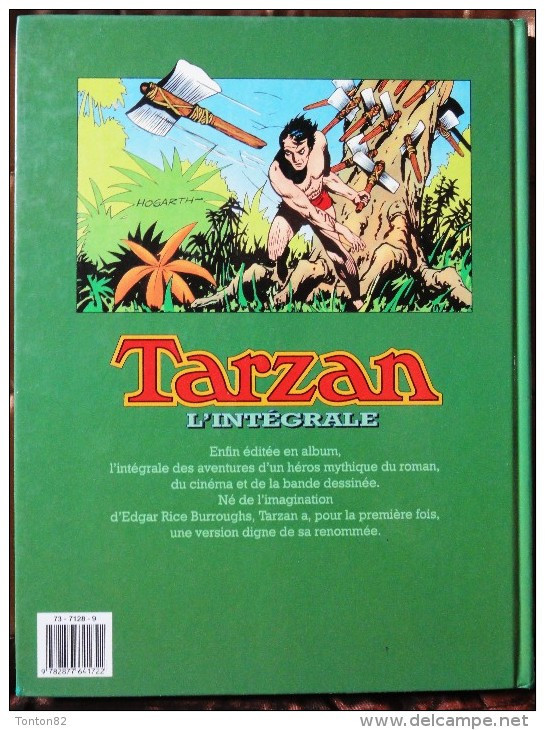 Edgar Rice Burroughs / Burne Hogarth - TARZAN - L' INTÉGRALE - Tome 2 - Éditions Soleil - ( EO 1993 ) . - Tarzan