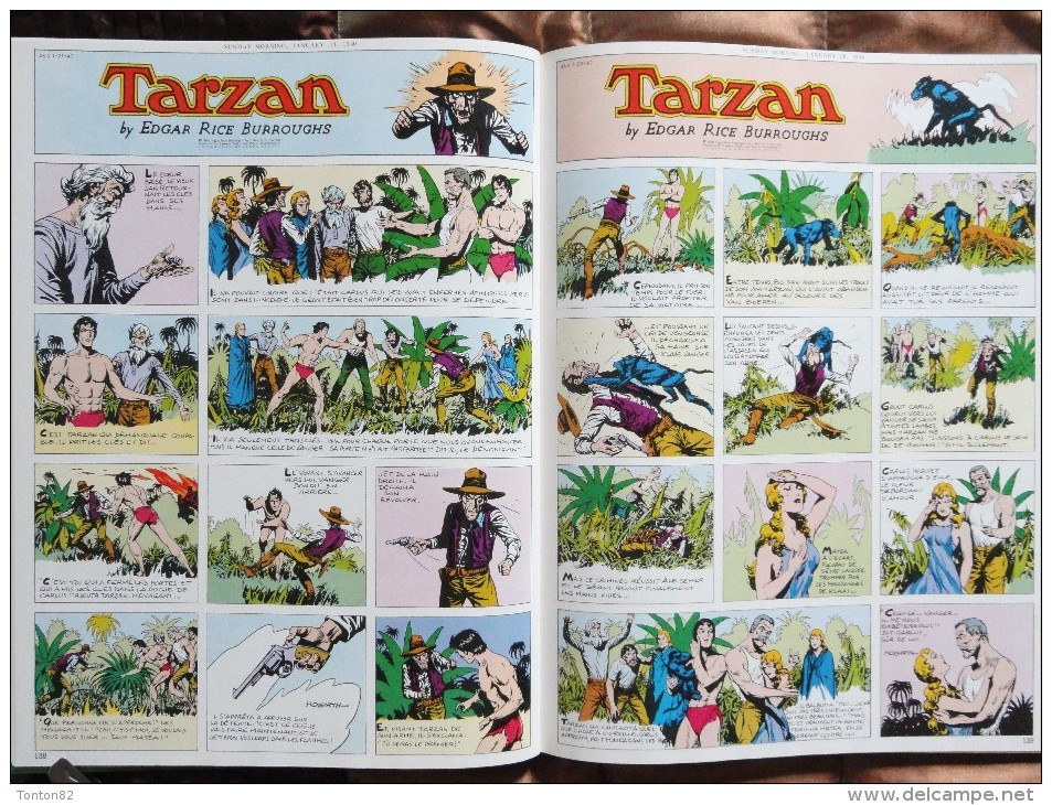 Edgar Rice Burroughs / Burne Hogarth - TARZAN - L' INTÉGRALE - Tome 2 - Éditions Soleil - ( EO 1993 ) .