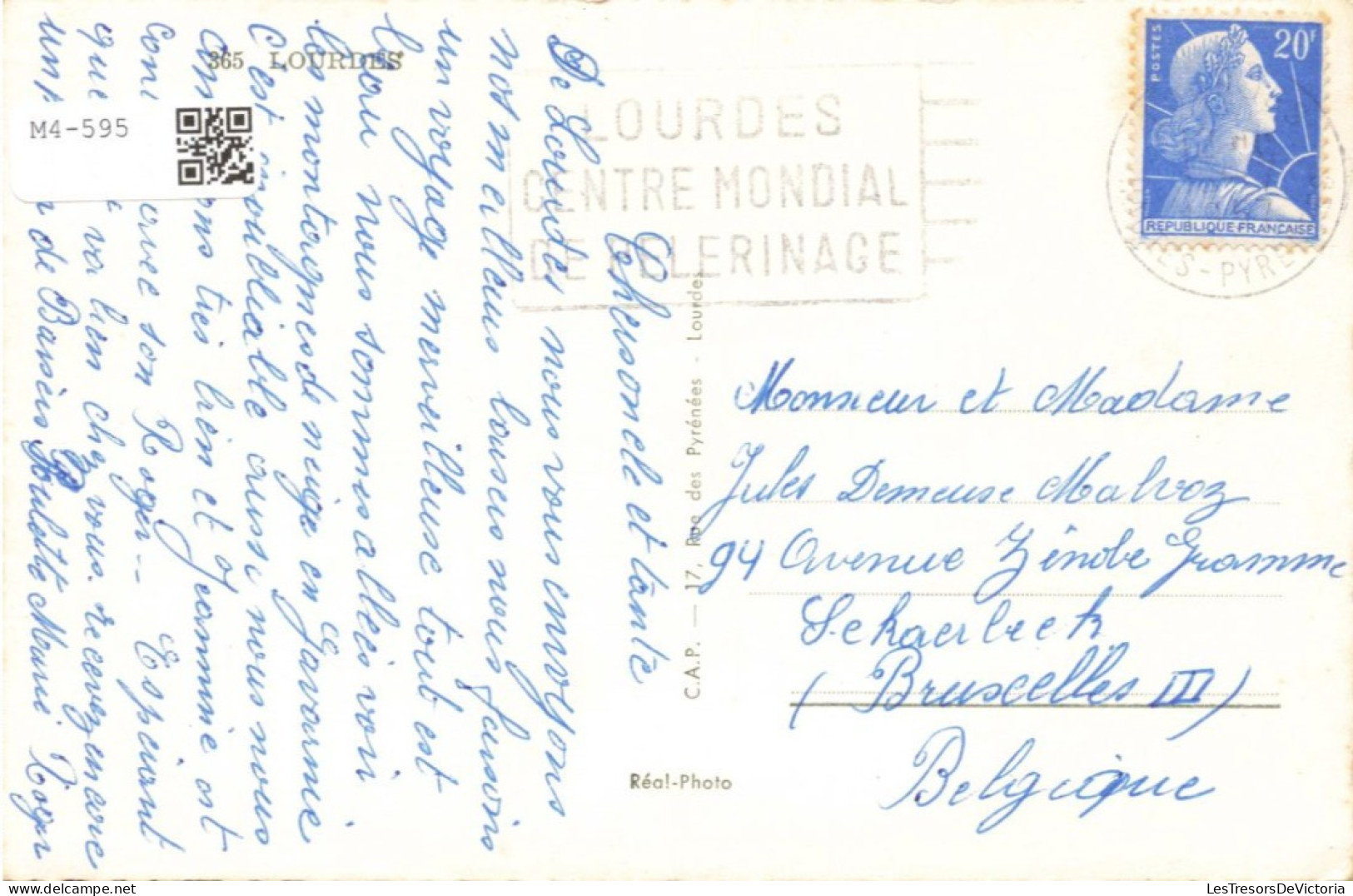 FRANCE - Lourdes - La Basilique - Cauterets - Gavarnie - Le Cirque - Carte Postale Ancienne - Cauterets