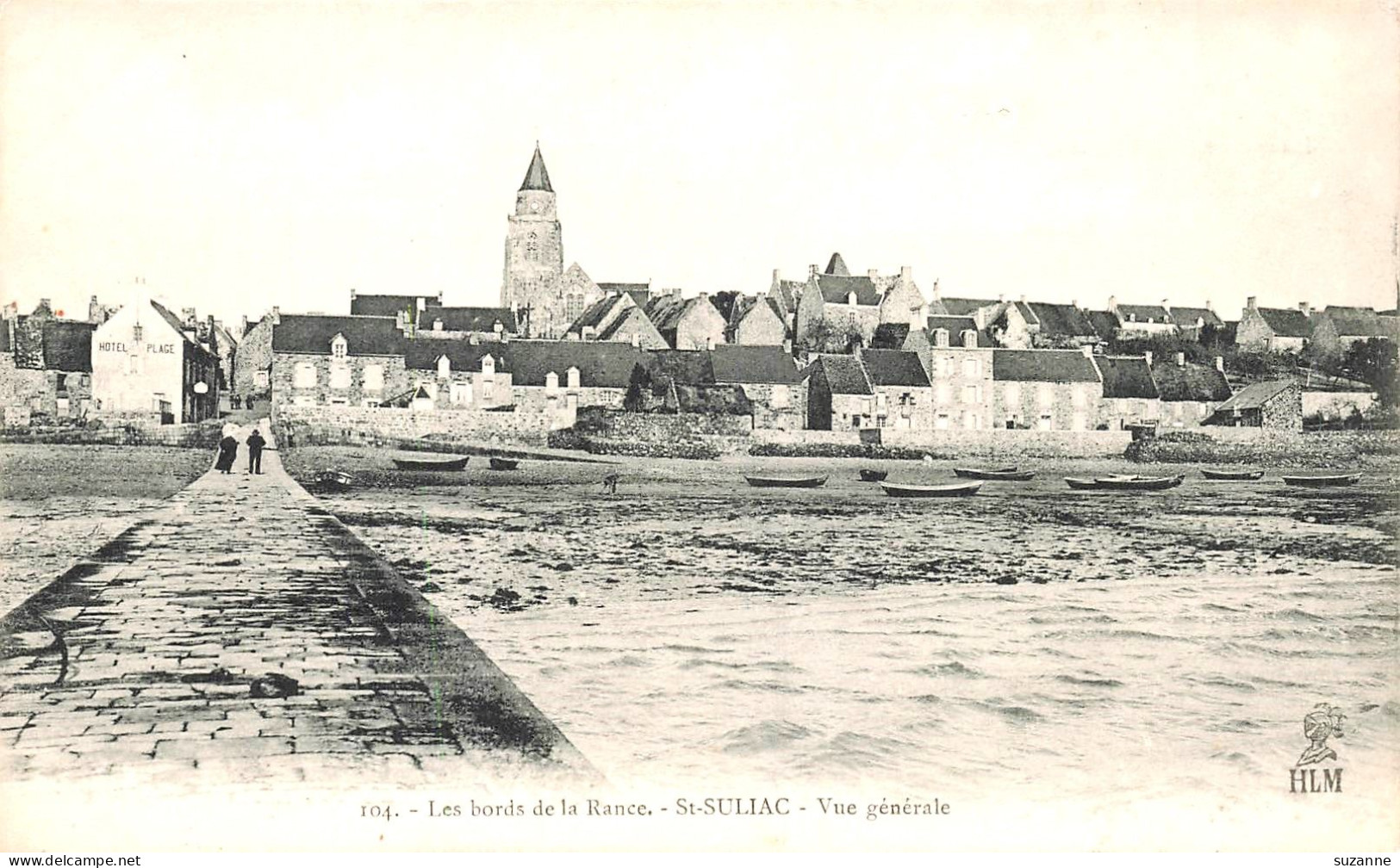 SAINT-SULIAC - Vue Générale Et La Jetée - Beau Plan HLM 104 - VENTE DIRECTE X - Saint-Suliac