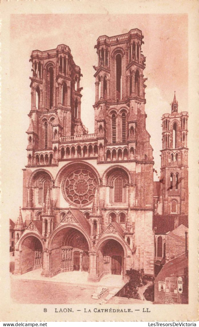 FRANCE - Laon - La Cathédrale - LL - Carte Postale Ancienne - Laon