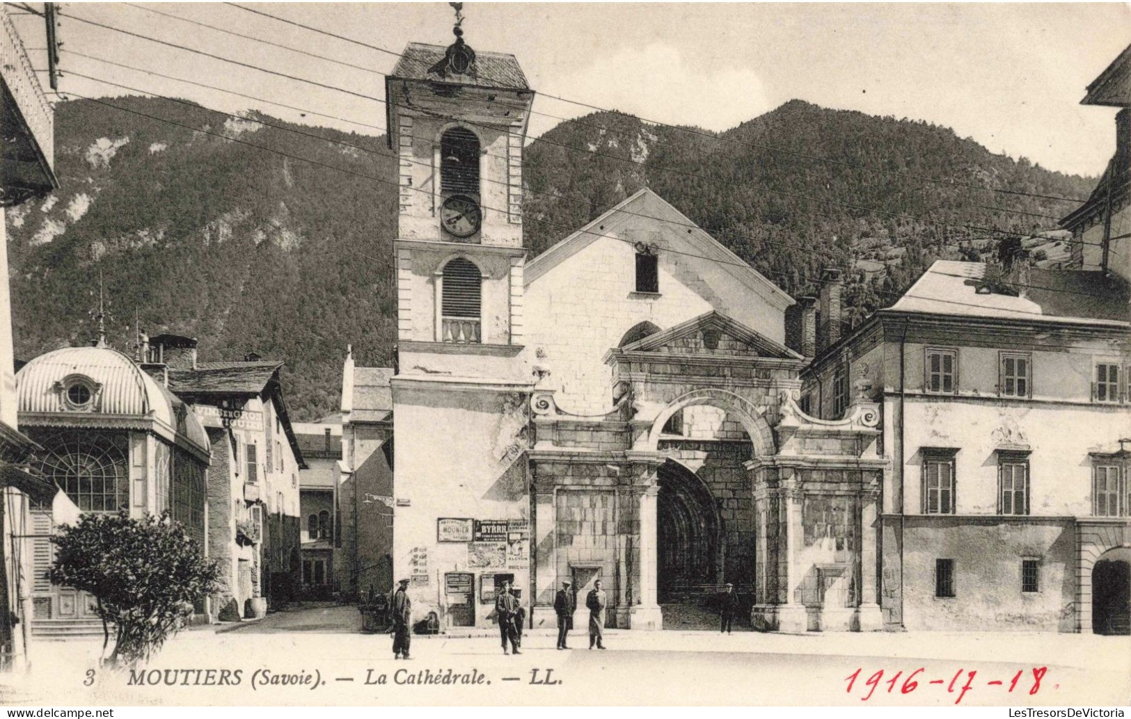 FRANCE - Moutiers - La Cathédrale - LL  - Carte Postale Ancienne - Moutiers