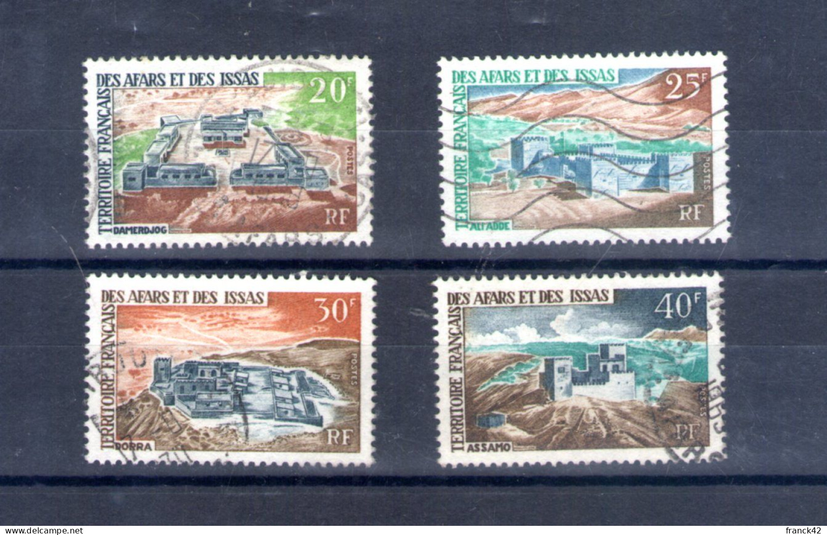 Afars Et Issas. Postes Administratifs 1968 - Used Stamps