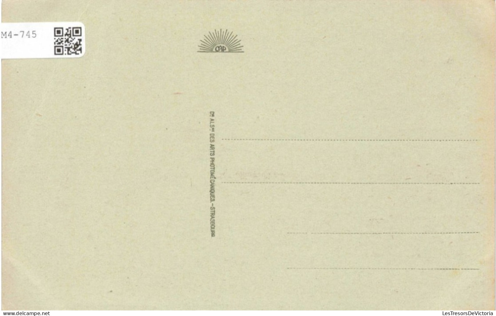 MONACO - Le Rocher - Vue Prise De L'observatoire - Carte Postale Ancienne - Panoramische Zichten, Meerdere Zichten