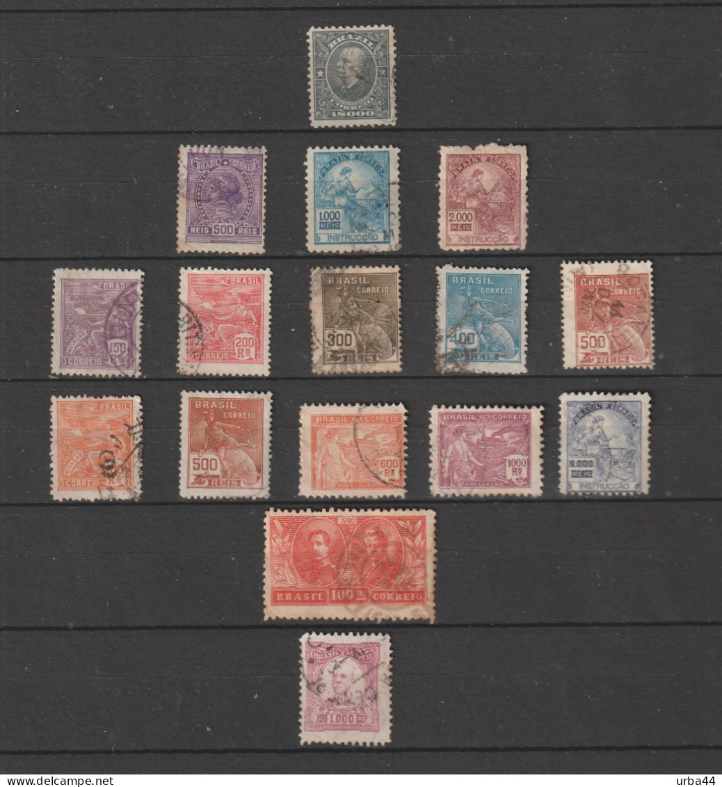 Divers Brésil - Used Stamps