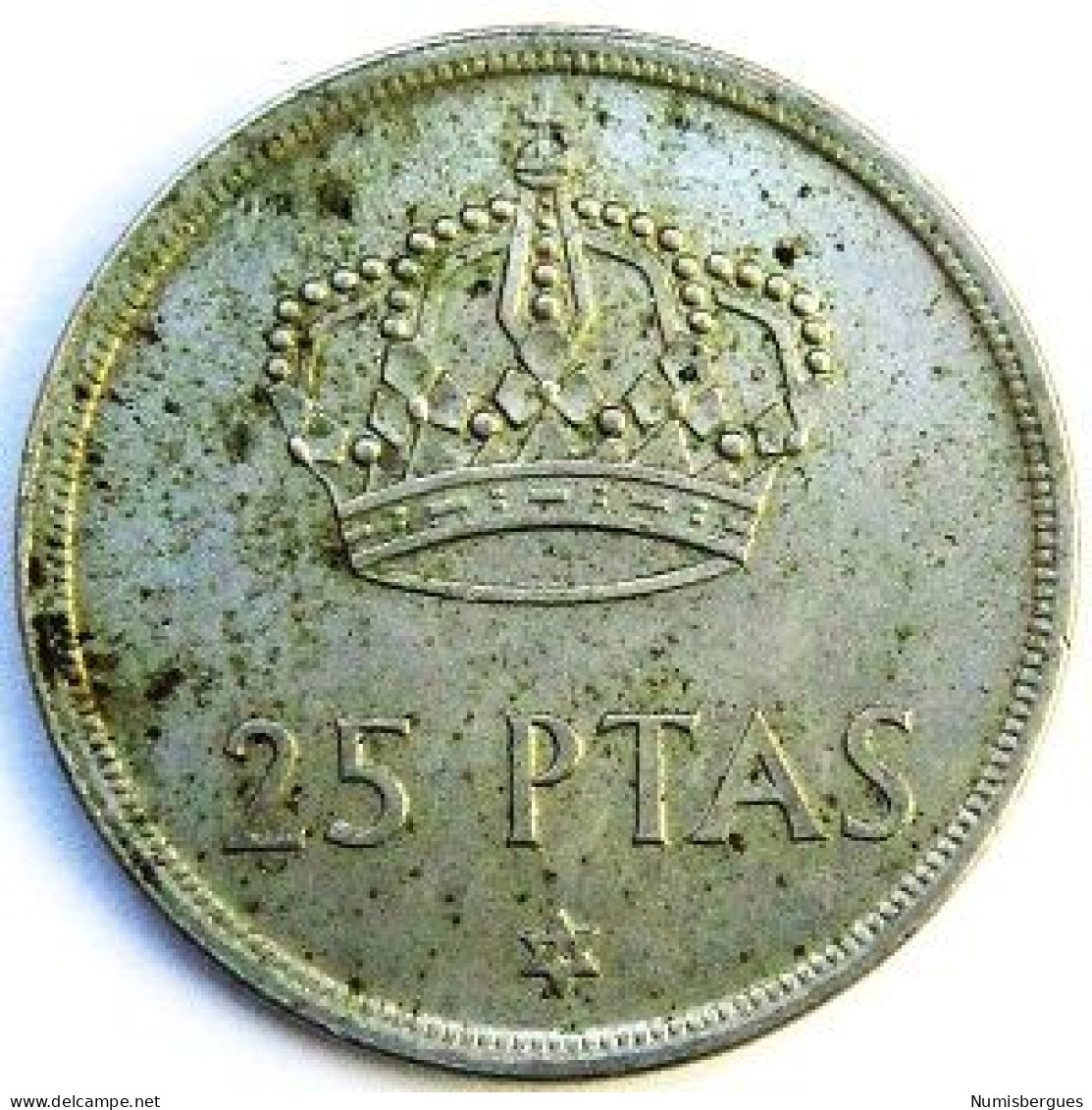 Pièce De Monnaie 25 Pesetas 1976 - 25 Peseta