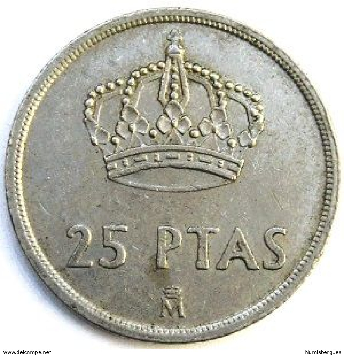 Pièce De Monnaie 25 Pesetas 1982 - 25 Pesetas