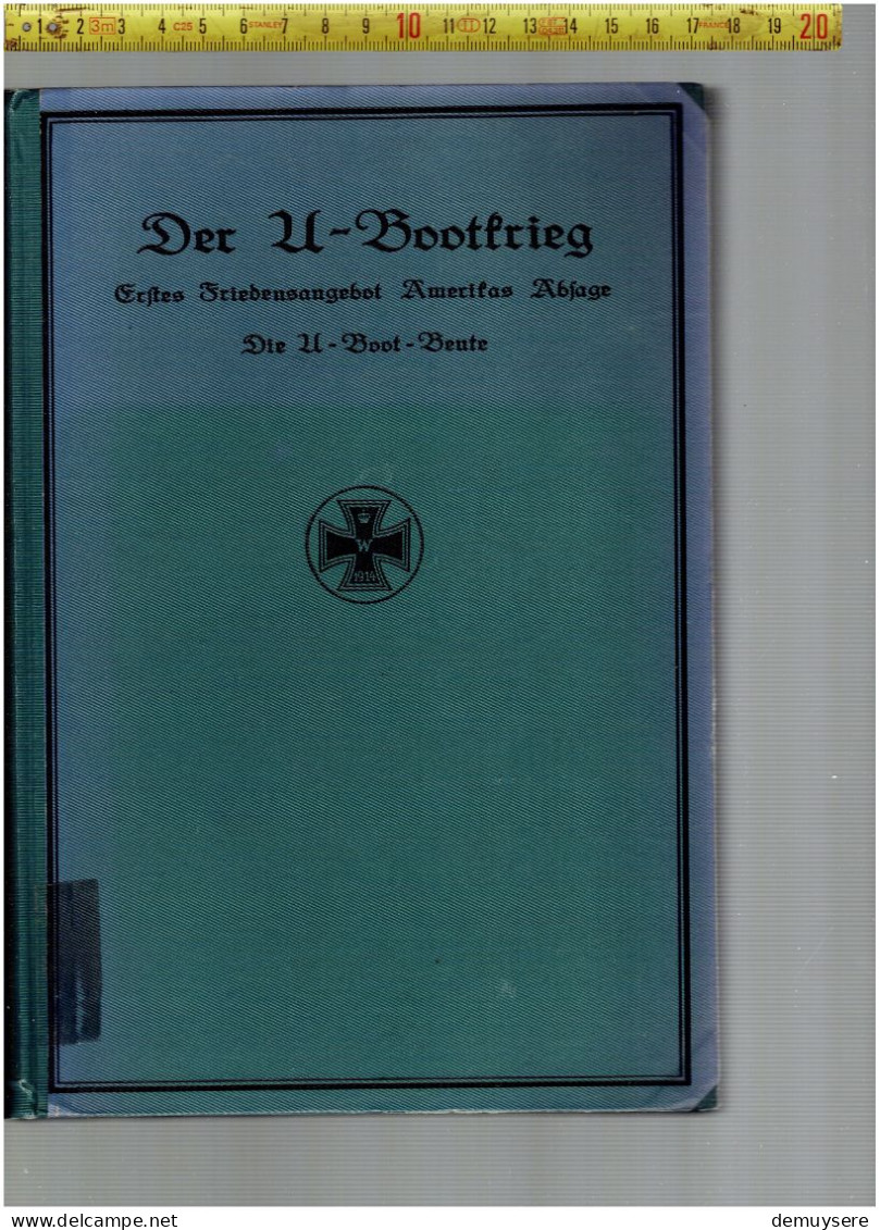 DER VÖLKERKRIEG NR 22 - DER U BOOTKRIEG - GUTER STATUS - 5. Zeit Der Weltkriege