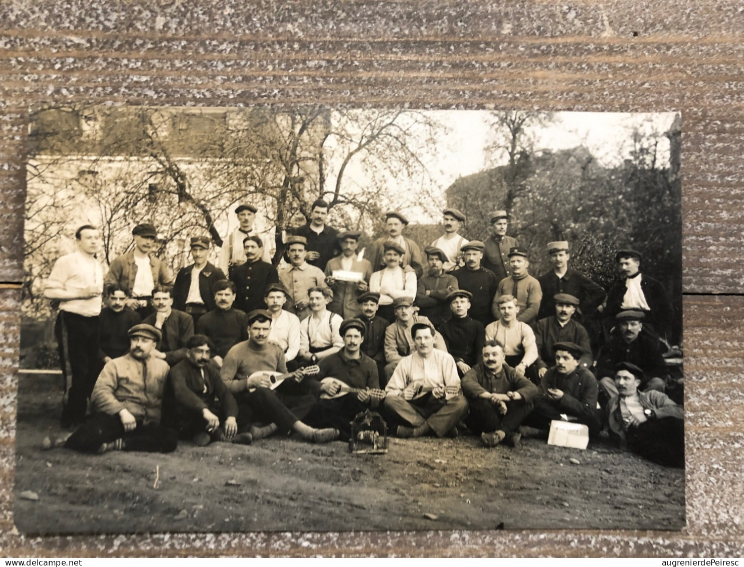 Photo Carte Poilu, Groupe De Soldats Français (112RI, 23eme, 40eme,…), 14-18 - 1914-18