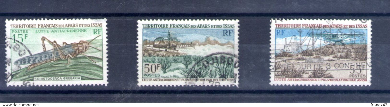 Afars Et Issas. Lutte Antiacridienne. 1969 - Used Stamps