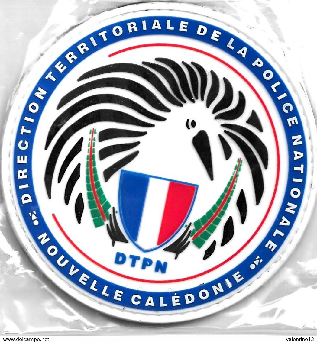 Ecusson PVC POLICE NATIONALE DTPN NOUVELLE CALEDONIE - Police & Gendarmerie