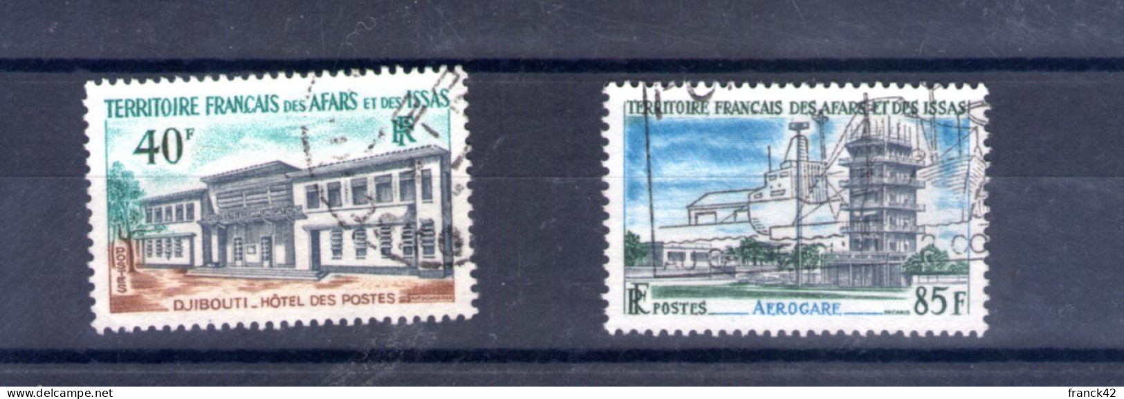 Afars Et Issas. édifices Publics. 1970 - Used Stamps