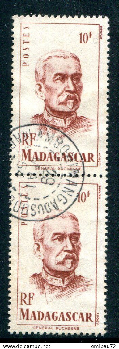 MADAGASCAR- Y&T N°315- Oblitéré En Paire - Gebraucht