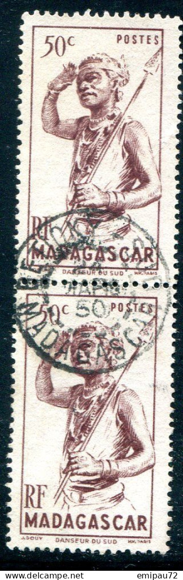MADAGASCAR- Y&T N°303- Oblitéré En Paire - Usati