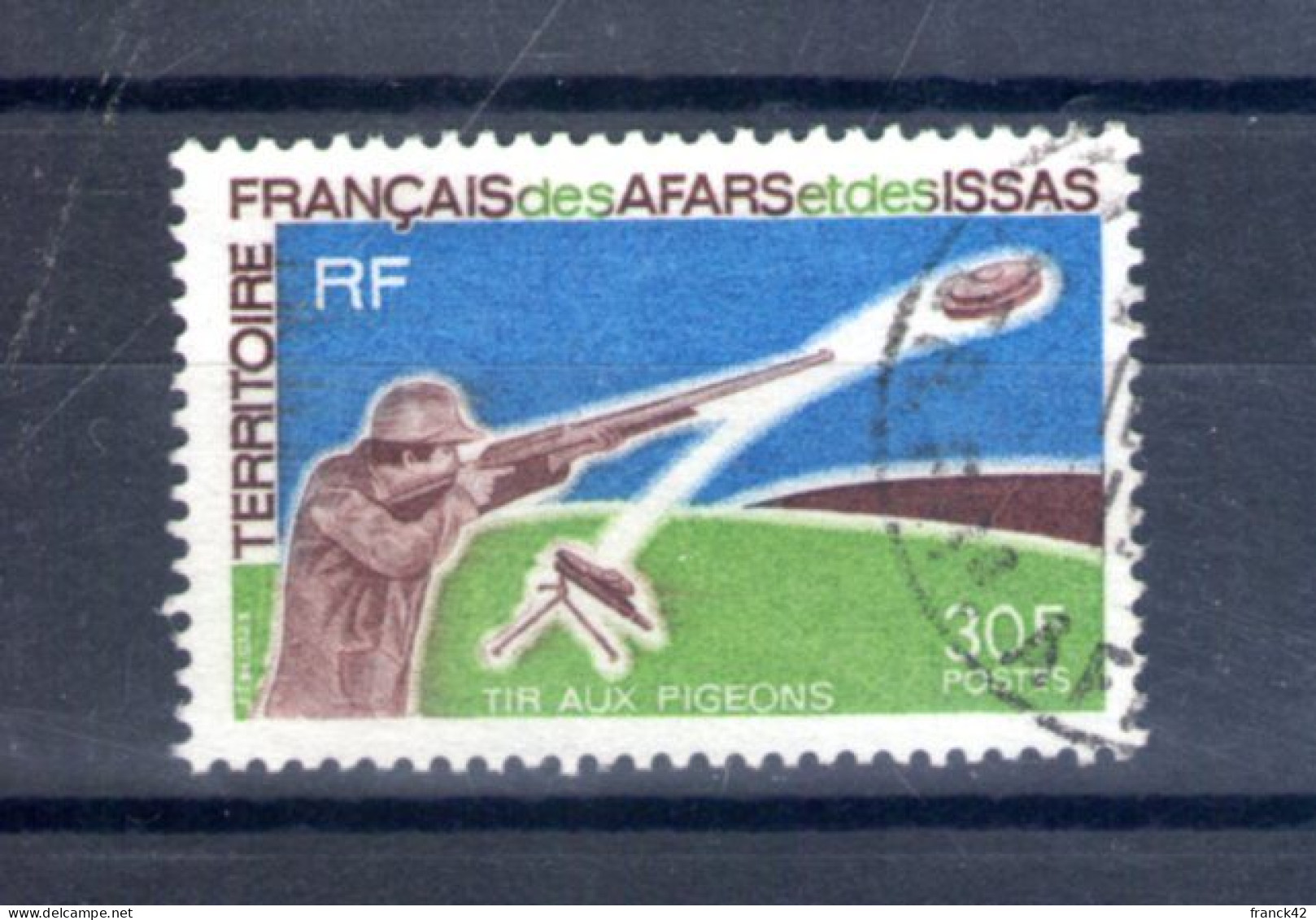 Afars Et Issas. Tir Aux Pigeons. 1970 - Gebraucht