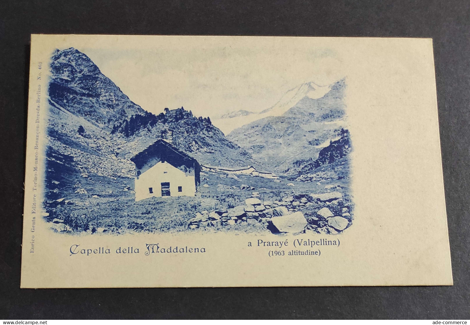 Cartolina Praraye (Valpellina) - Capella Della Maddalena                                                                 - Aosta