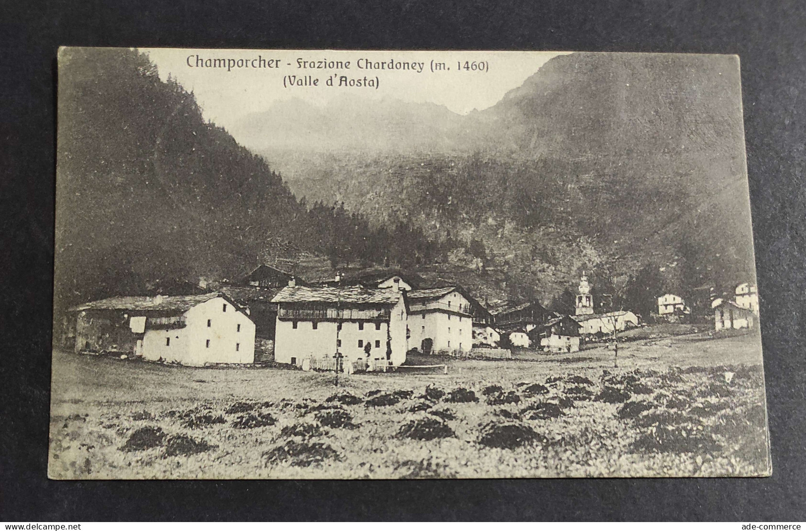Cartolina Champorcher - Frazione Chardoney (Valle D'Aosta)                                                               - Aosta