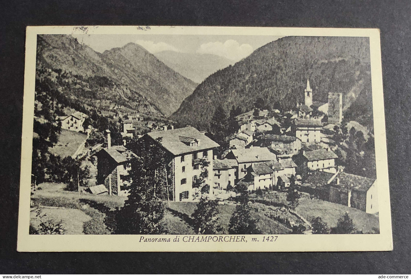 Cartolina Champorcher - Panorama                                                                                         - Aosta