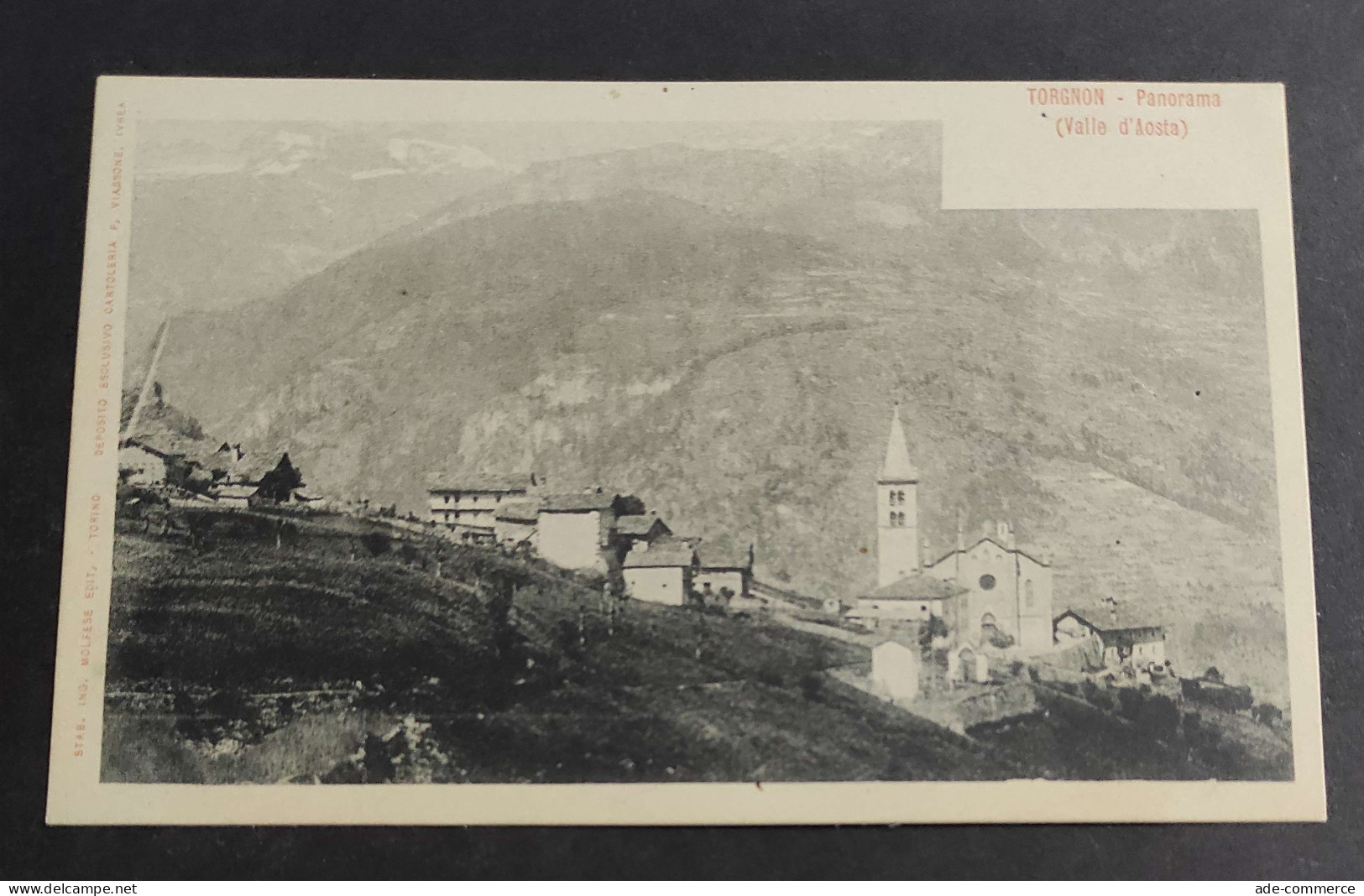 Cartolina Torgnon - Panorama (Valle D'Aosta)                                                                             - Aosta