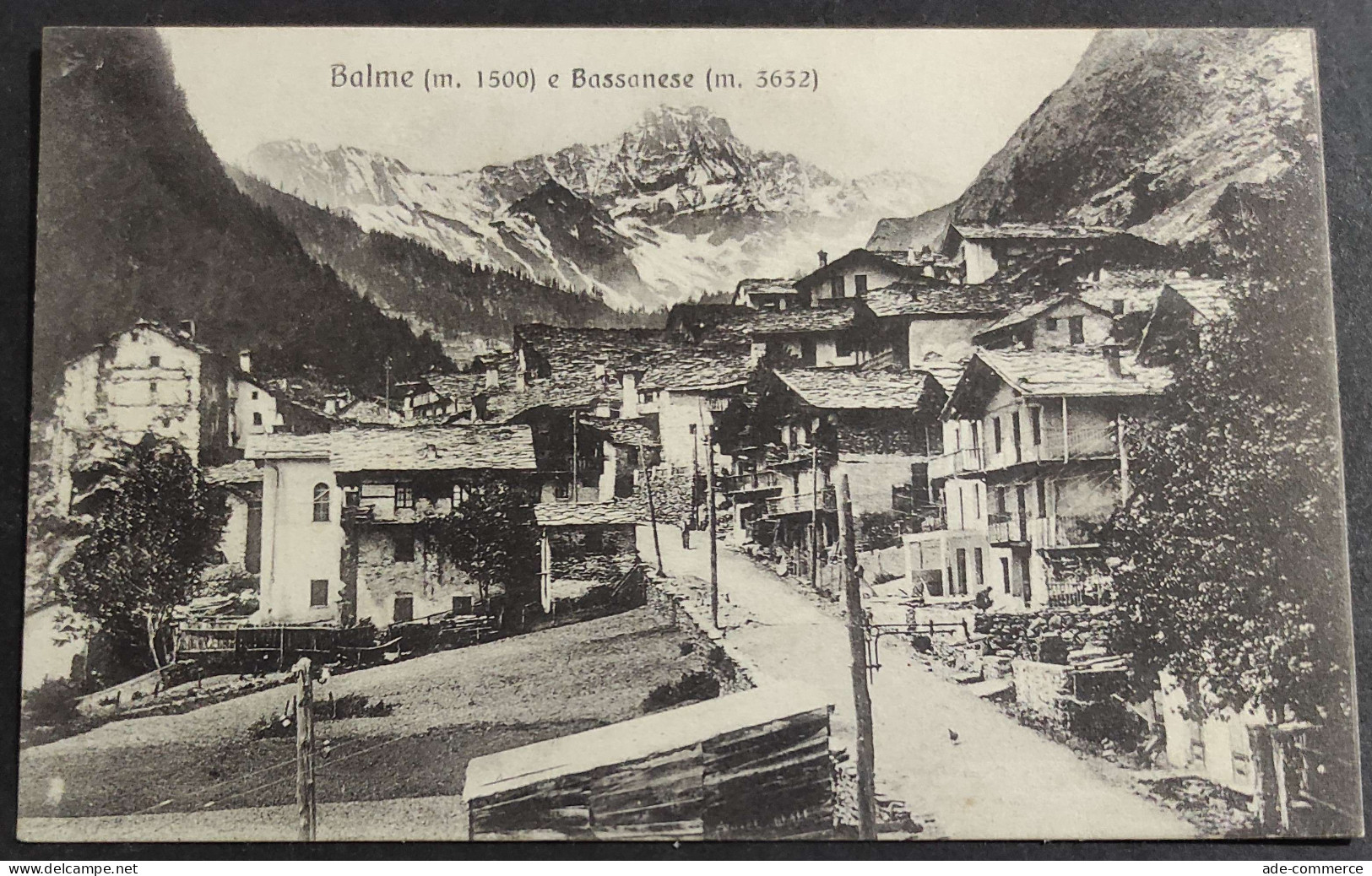 Cartolina Balme E Bassanese (Valle D'Aosta)                                                                              - Aosta
