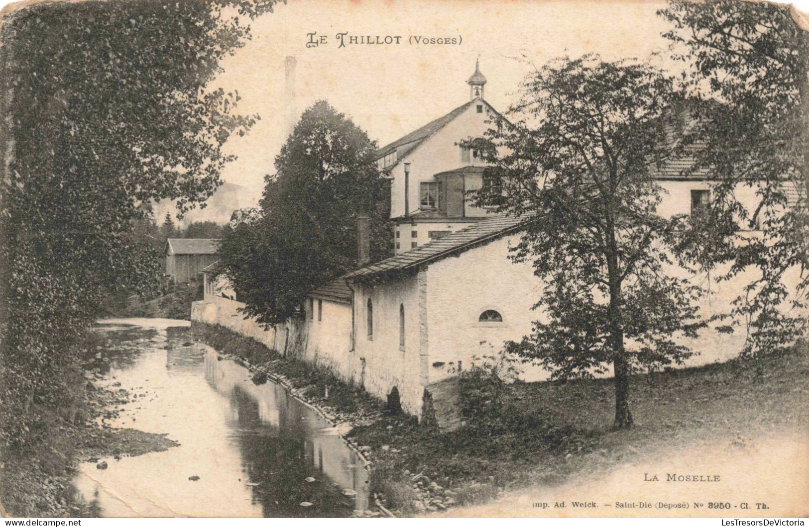 FRANCE - Le Thillot (Vosges) - La Moselle - Ad  Welxk - Carte Postale Ancienne - Le Thillot