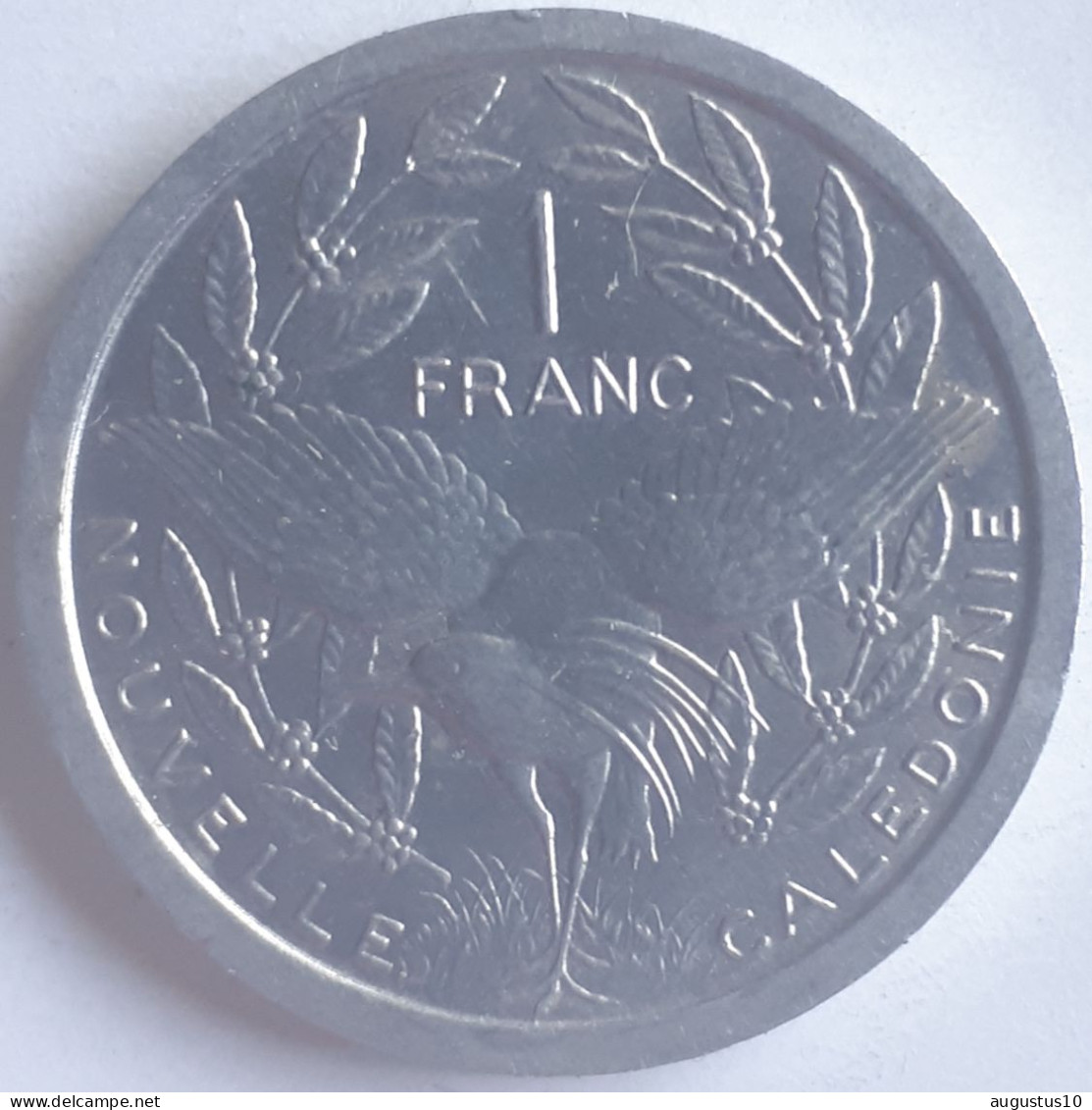 FRANS NEW CALEDONIA : 1 Franc 1985 KM 10 UNC PERFECT !! - Nouvelle-Calédonie