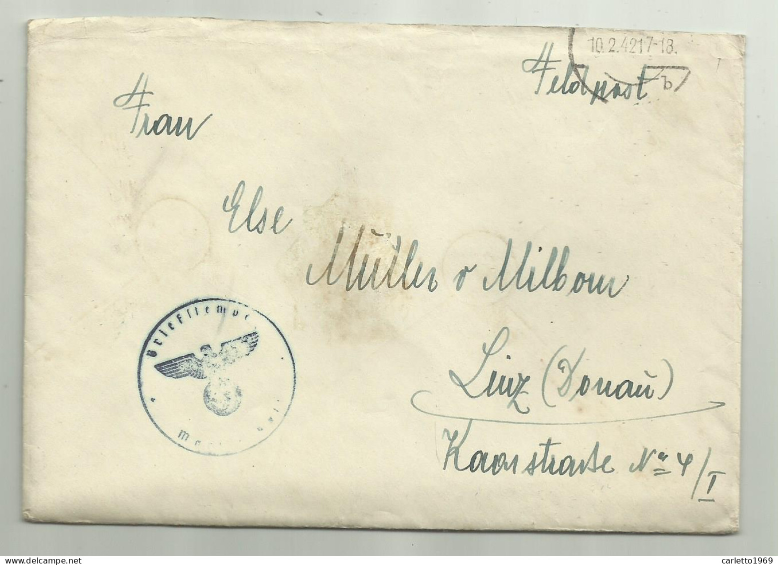 FELDPOST 1942   CON LETTERA  - Used Stamps