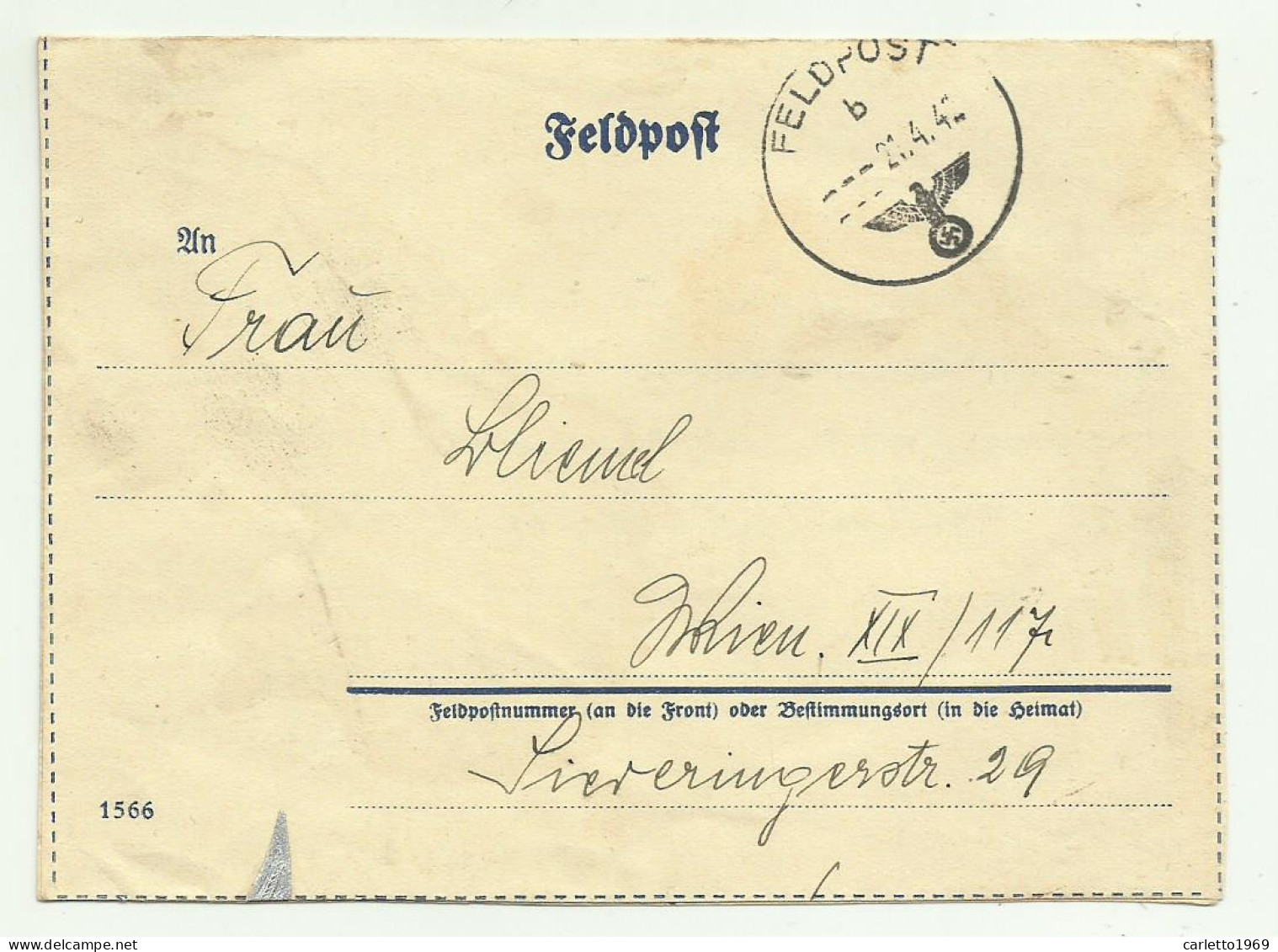   FELDPOST  1942 - Usados