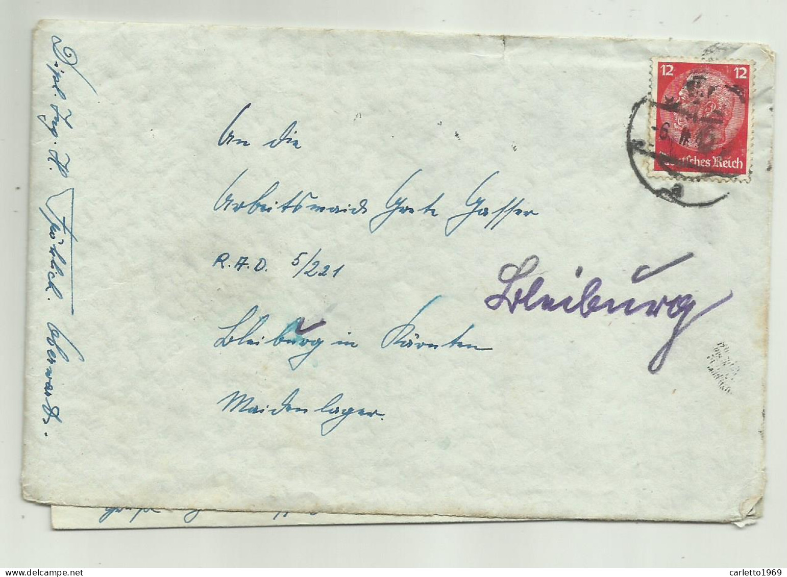   FELDPOST  1940  CON LETTERA  - Oblitérés