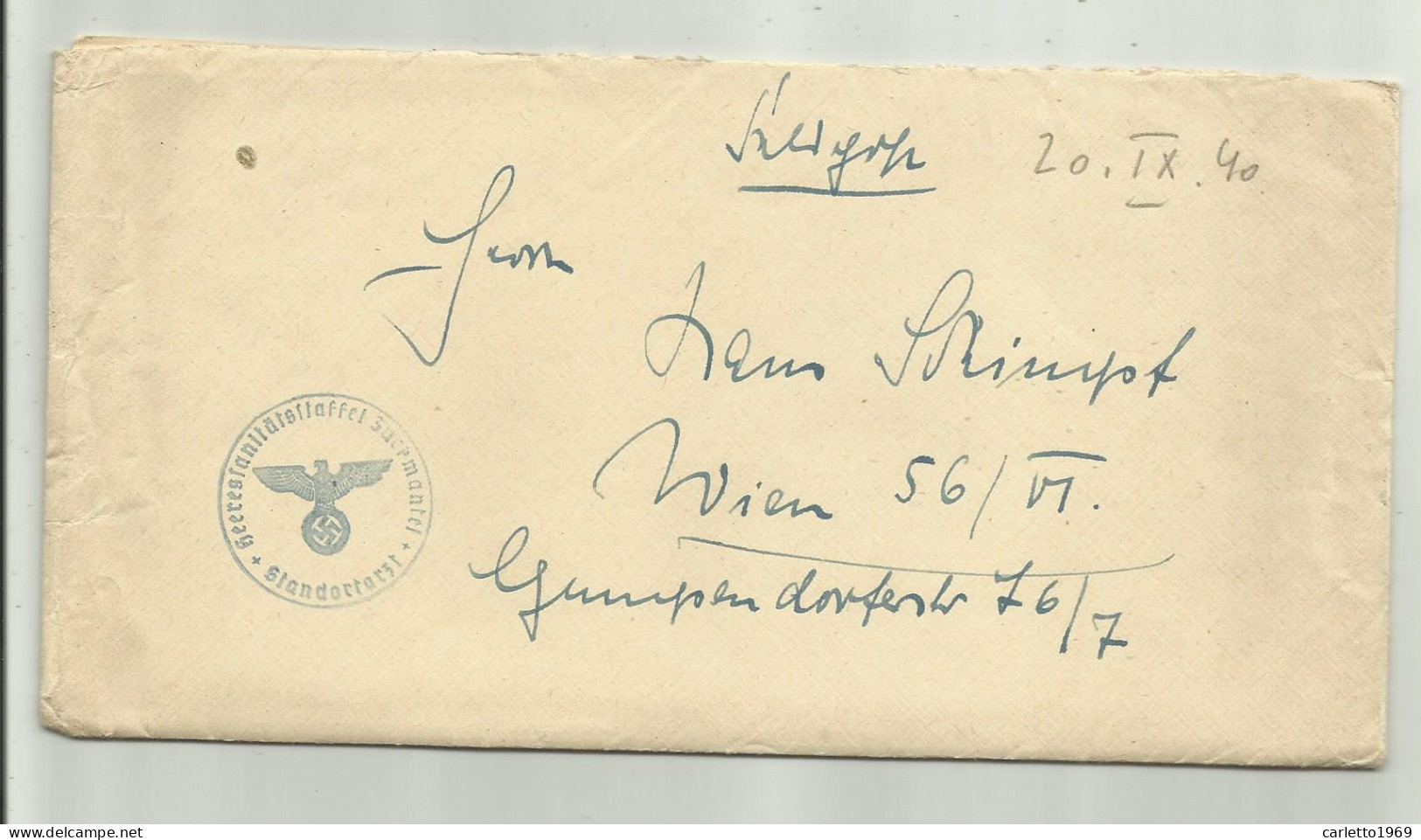   FELDPOST 1940   CON LETTERA  - Used Stamps