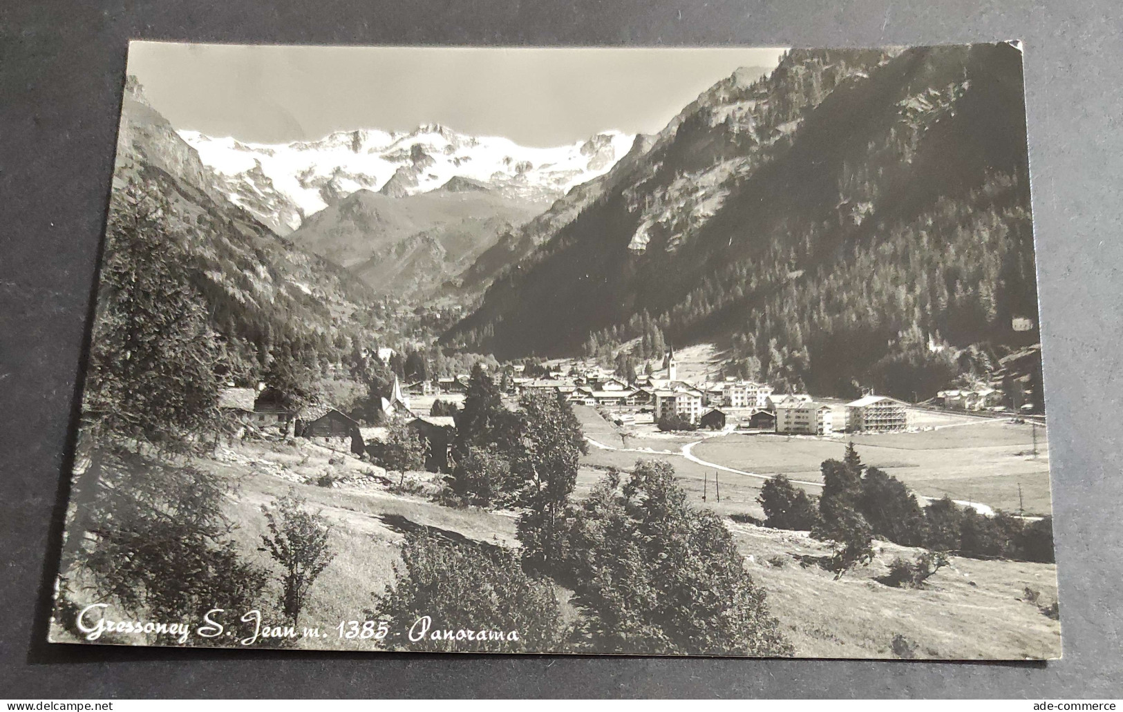 Cartolina Gressoney S. Jean - Panorama                                                                                   - Aosta