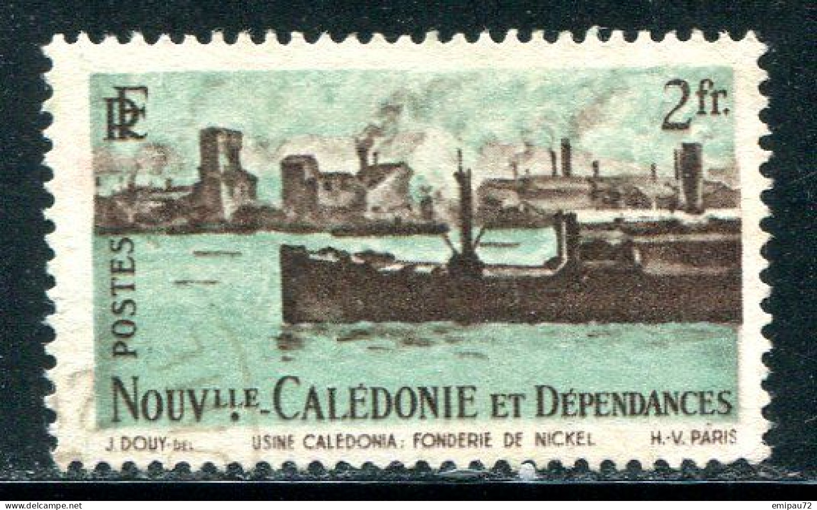 NOUVELLE CALEDONIE- Y&T N°268- Oblitéré - Oblitérés