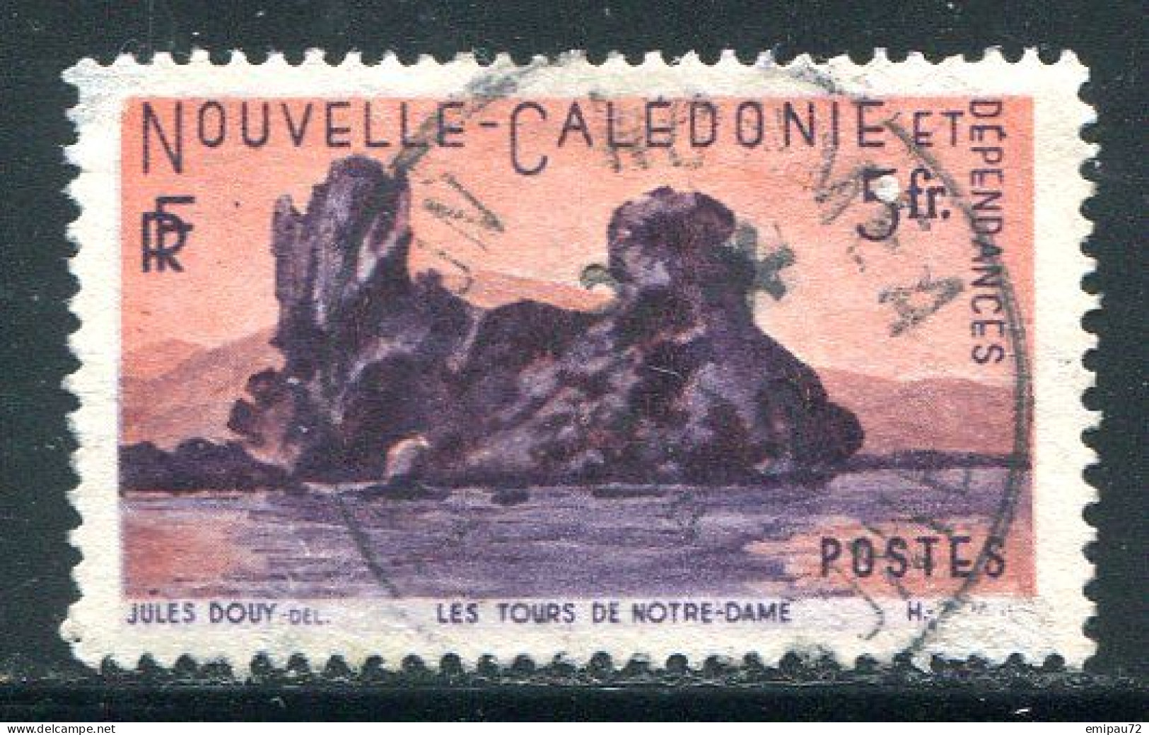 NOUVELLE CALEDONIE- Y&T N°272- Oblitéré - Usados