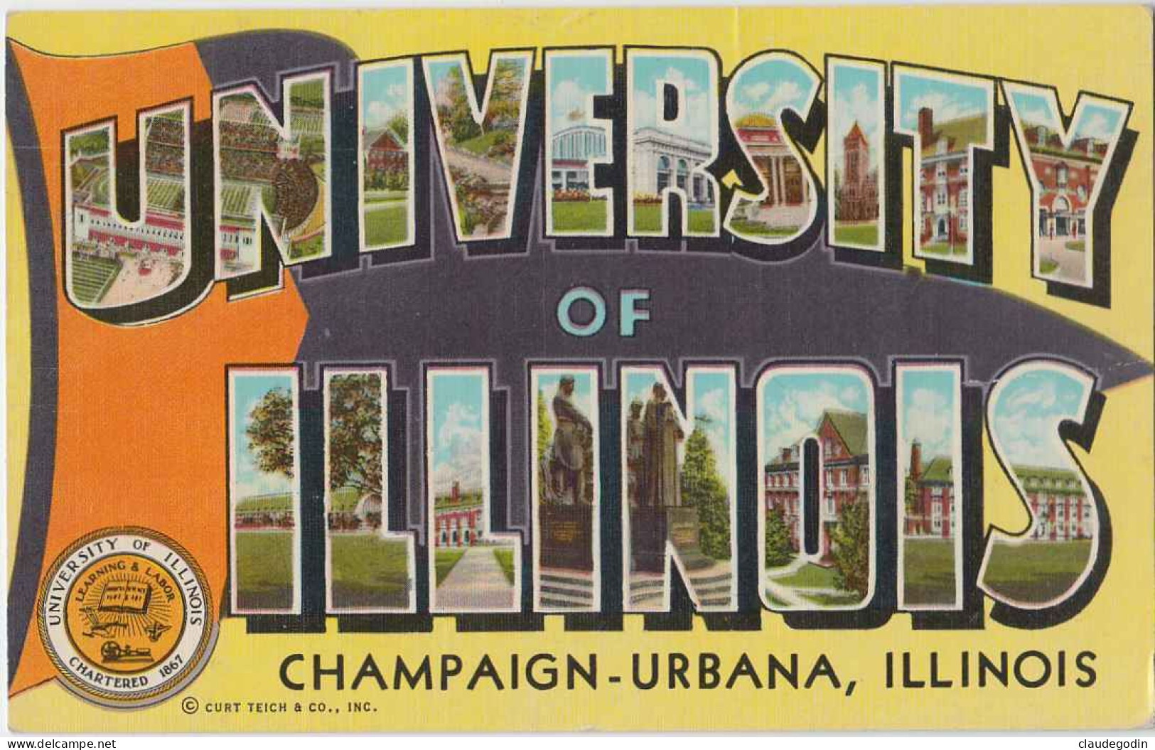 Champaign Urbana. University Of Illinois. Petit Format. - Other & Unclassified