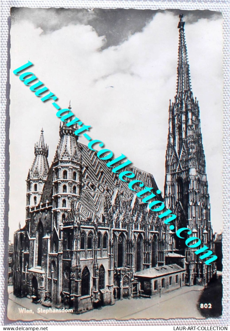 CARTE POSTALE AUTRICHE VIENNE CATHEDRALE SAINT ETIENNE WIEN STEPHANSDOM + TAMPON , PHOTO, CARTE POSTALE, POSTCARD (2026) - Stephansplatz