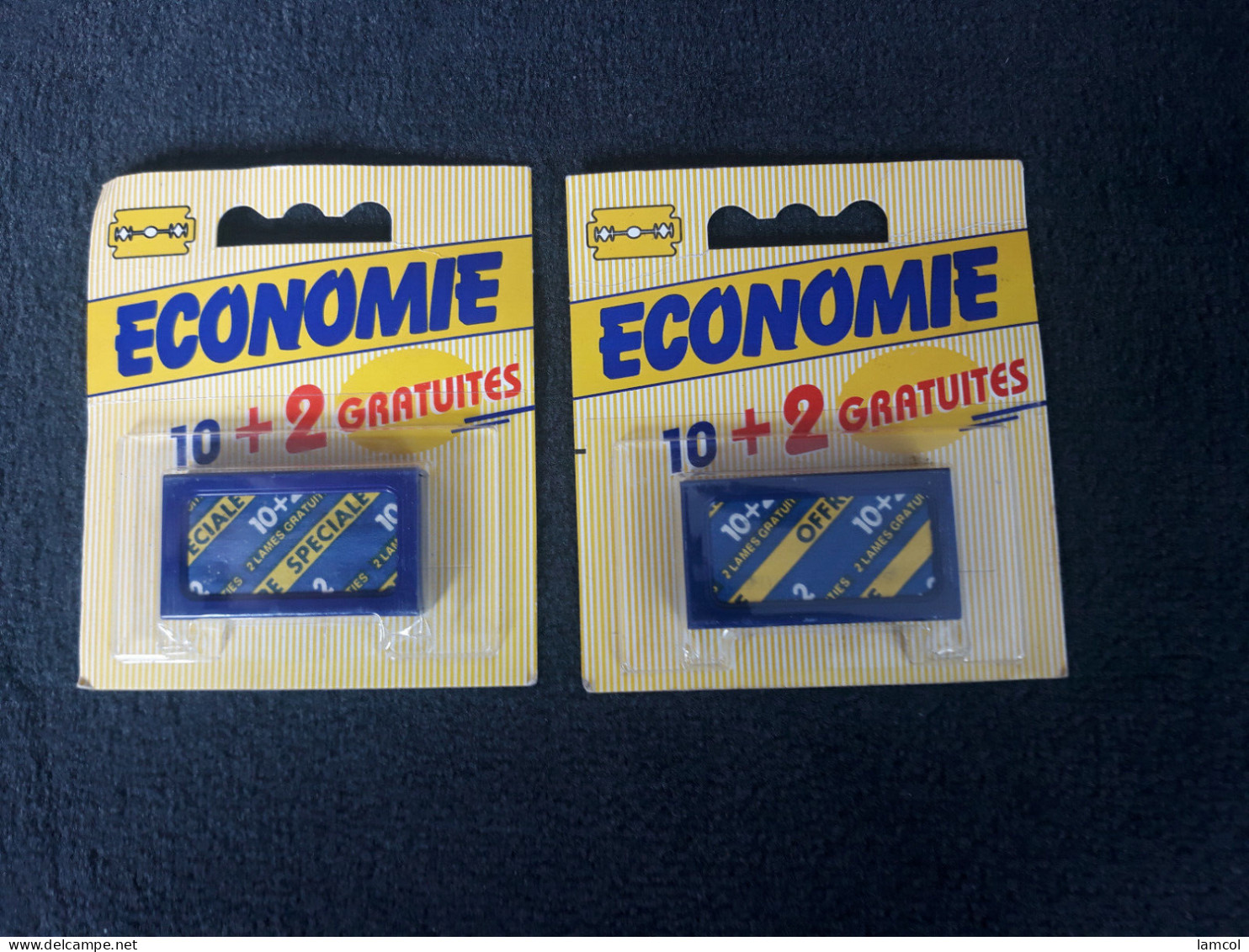 Deux Paquets De 12 Lames De Rasoir ECONOMIE Sous Emballage - Safety Razor Blades - Lames De Rasoir