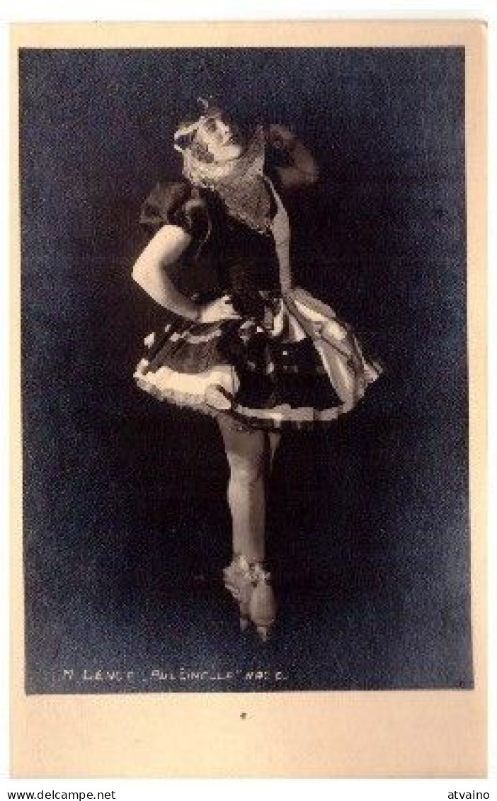 Ballet Dancers Ballerina Melania Lenc Latvia Real Photo 1930s - Danse