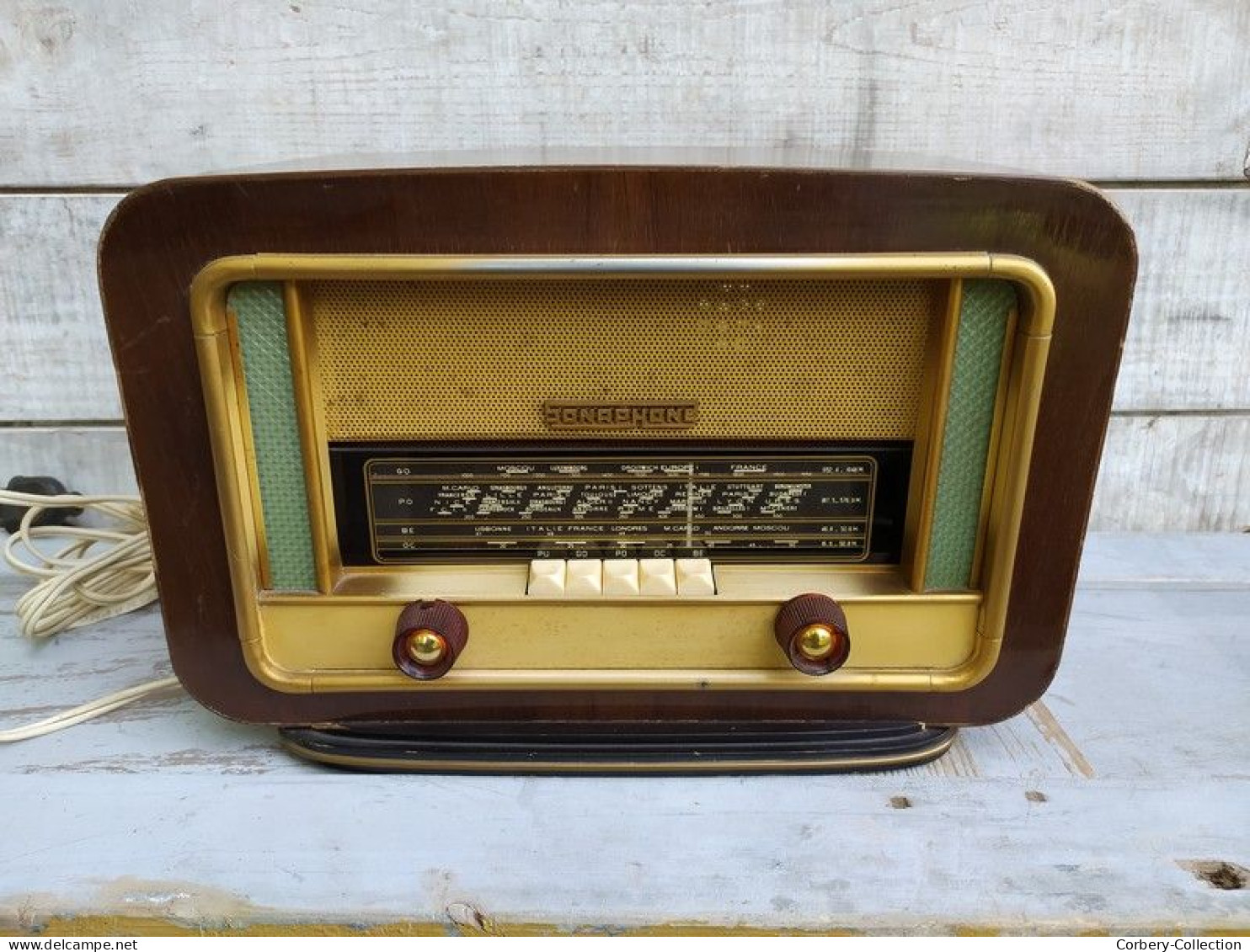 Ancien Poste Radio TSF Marque Sonaphone - Apparaten