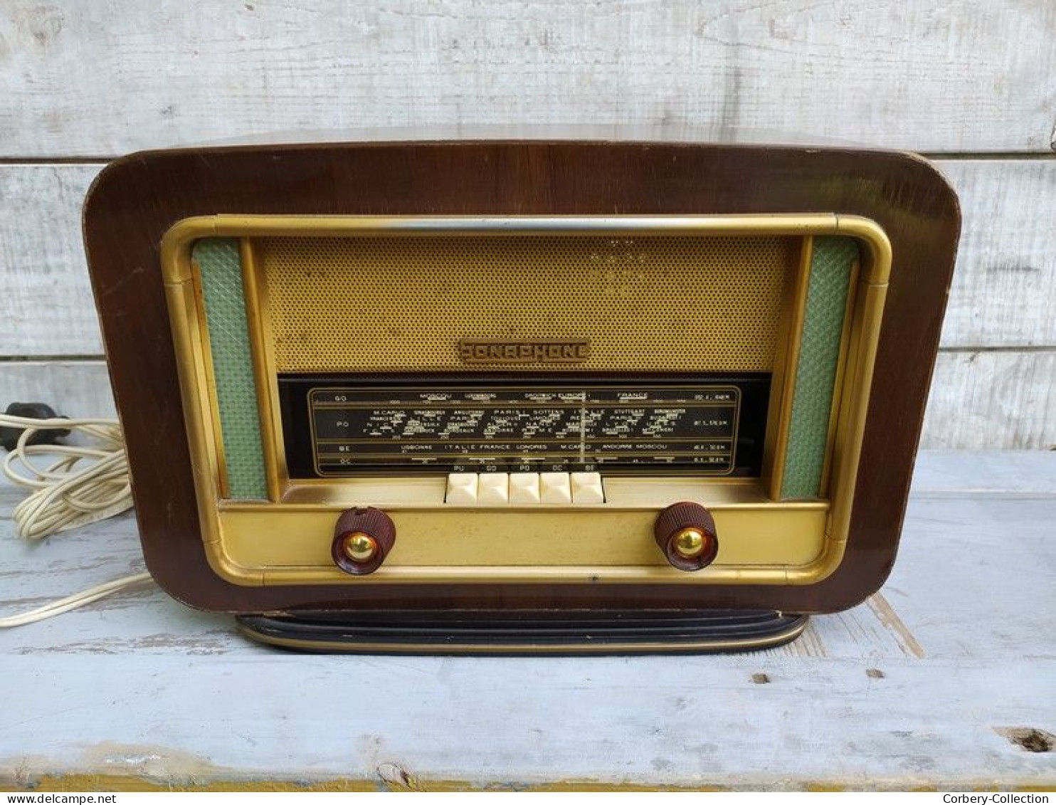 Ancien Poste Radio TSF Marque Sonaphone - Appareils