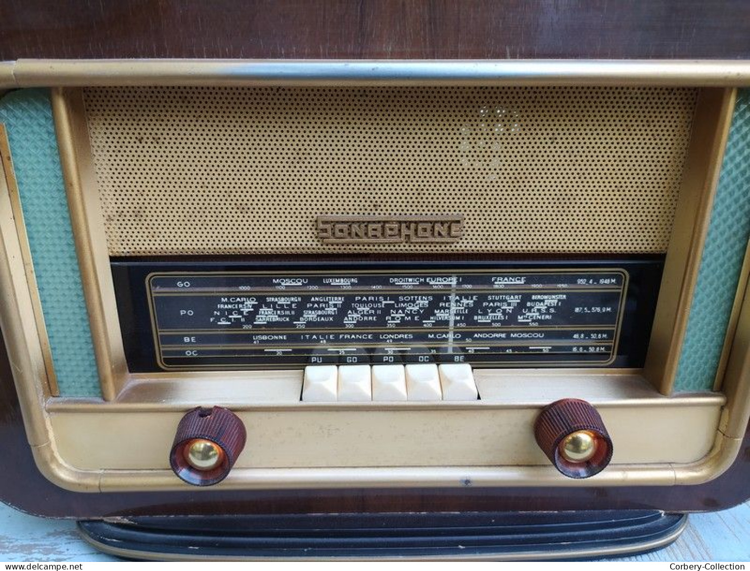 Ancien Poste Radio TSF Marque Sonaphone - Appareils