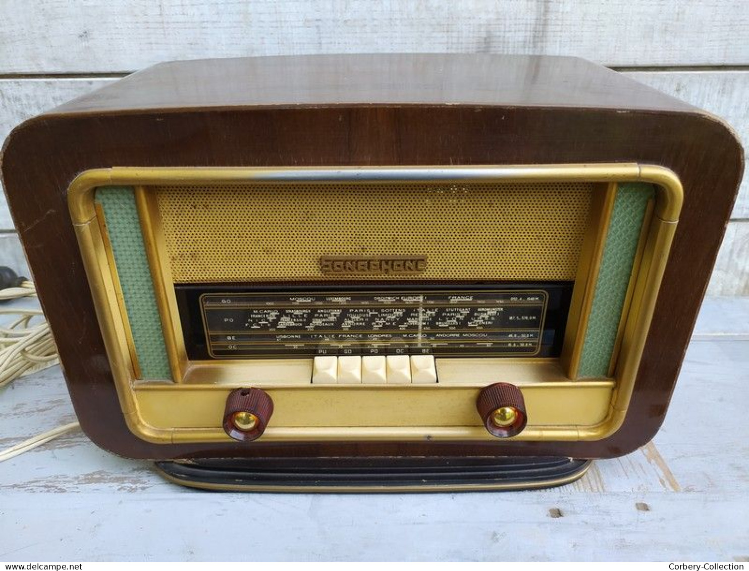 Ancien Poste Radio TSF Marque Sonaphone - Apparatus